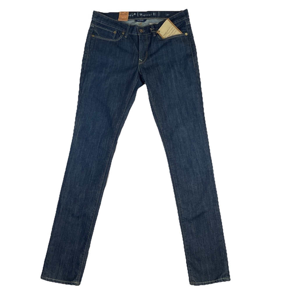 VTG Levi's Women's Capital E Jeans Skimmer Low Skinny Denim Made In USA 32x33